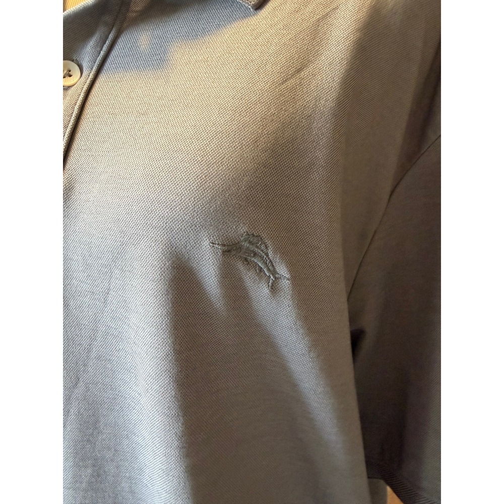 Tommy Bahama Mens Polo Shirt Gray XXL Golf Casual Outdoor Shirt